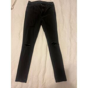 Arizona women’s size 9 hi rise skinny black jeans, great condition